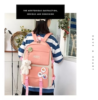 Foto 5 | Mochila Colgante 5 En 1 De Gran Capacidad Para Niñas - Venta Internacional