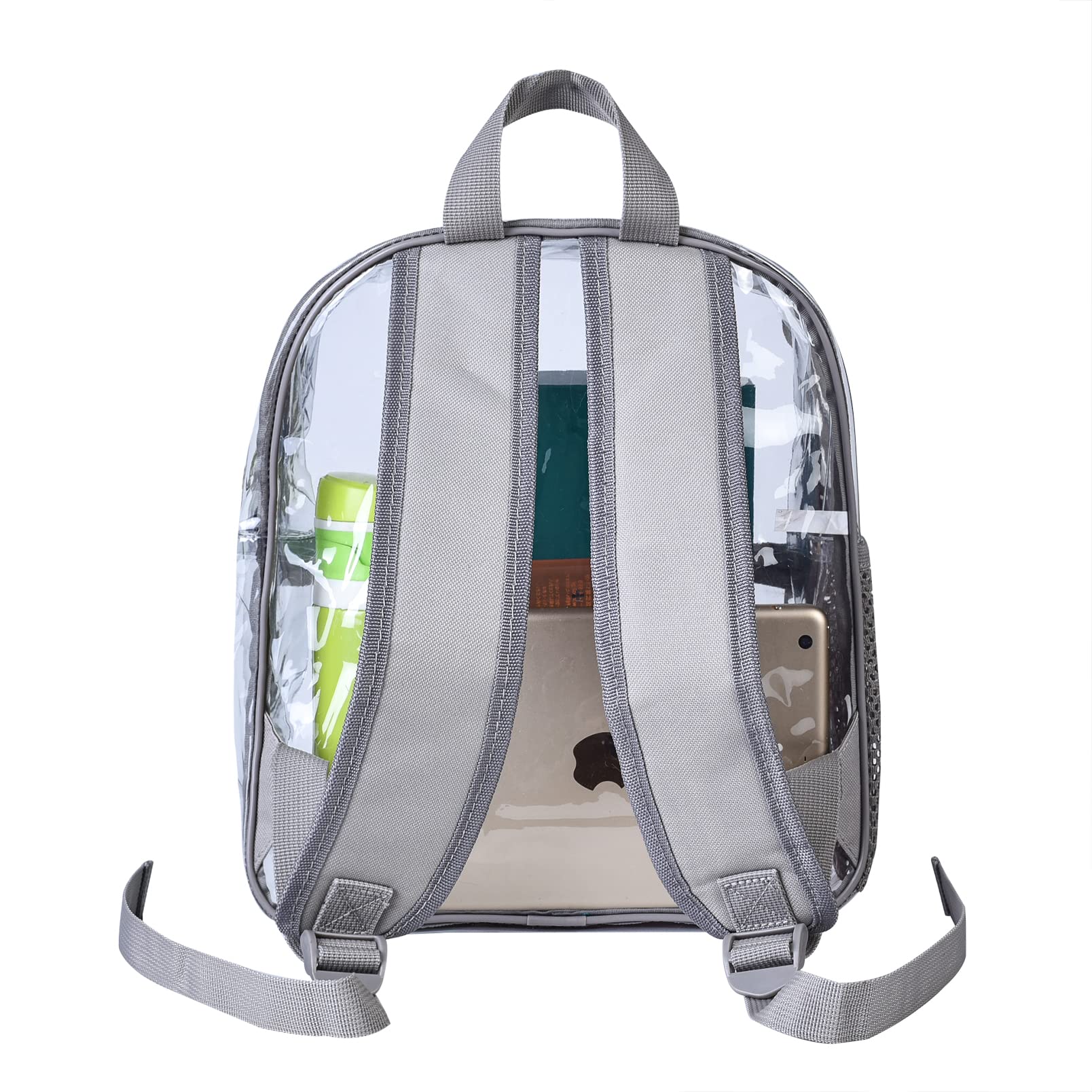 Foto 7 pulgar | Mochila Transparente USPECLARE para Estadios y Eventos Gris - Venta Internacional