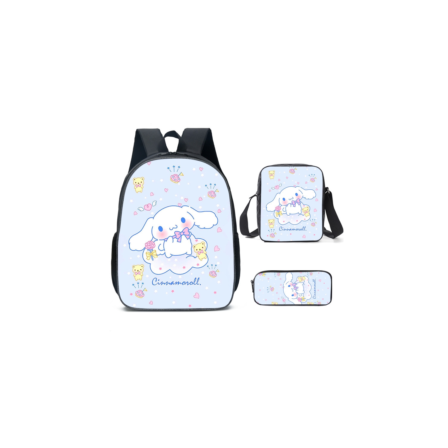 Foto 2 pulgar | Set De Mochilas Kulomi Anime Student De 3 Piezas #006 - Venta Internacional.
