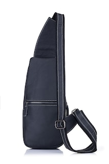 Foto 2 | Bandolera Negra para Hombre-Venta Internacional