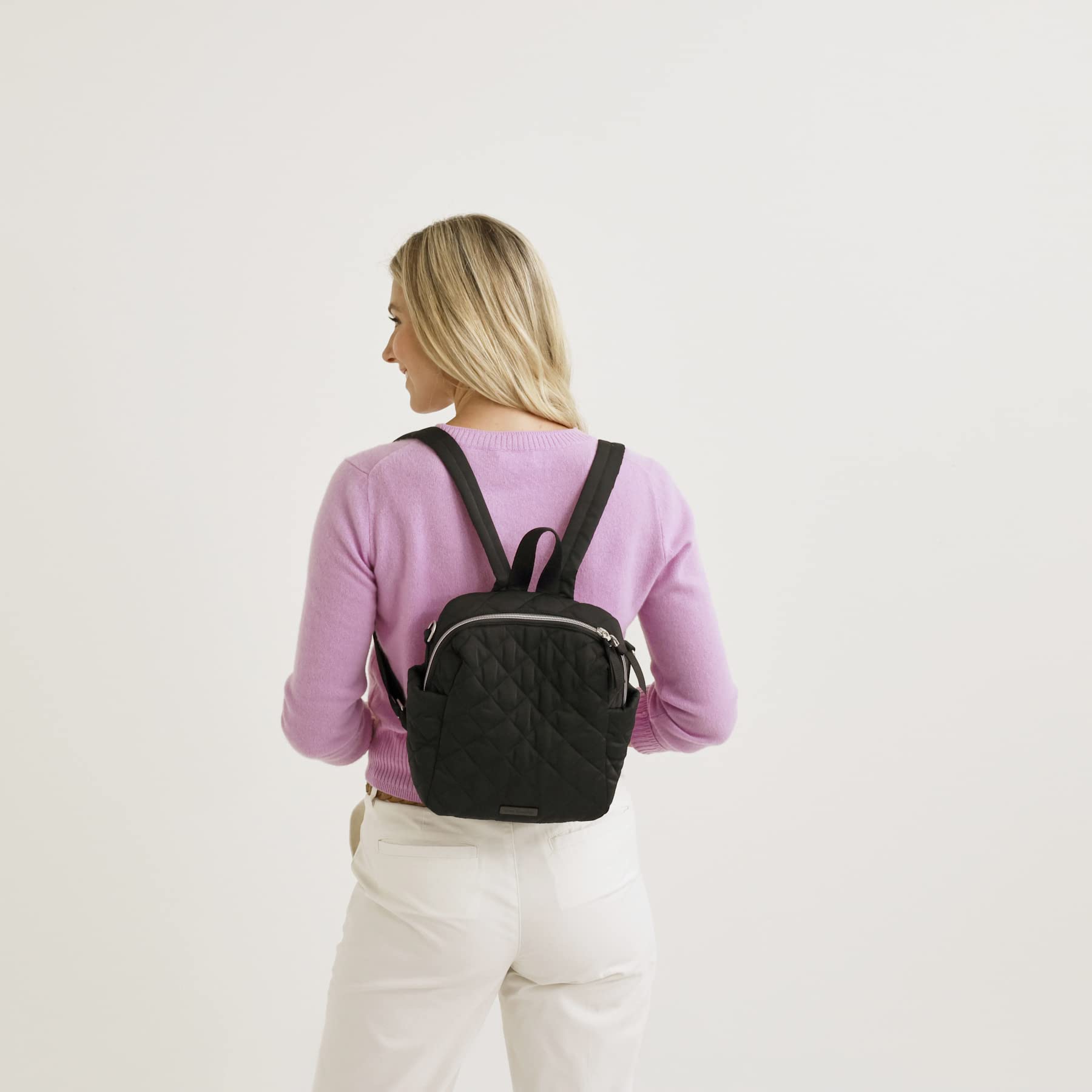 Foto 7 pulgar | Mochila Vera Bradley Performance Twill Black para Mujer - Venta Internacional