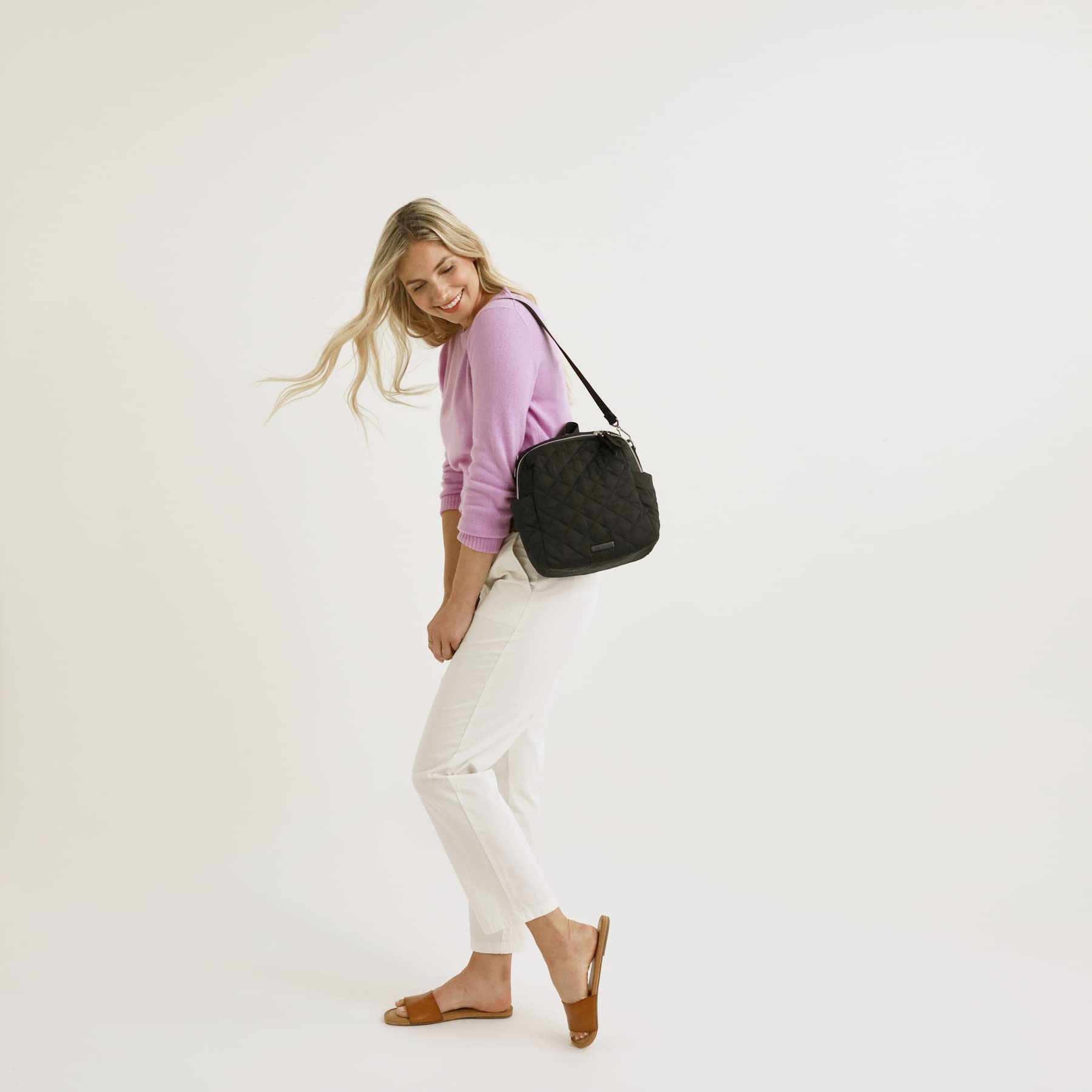 Foto 7 | Mochila Vera Bradley Performance Twill Black para Mujer - Venta Internacional