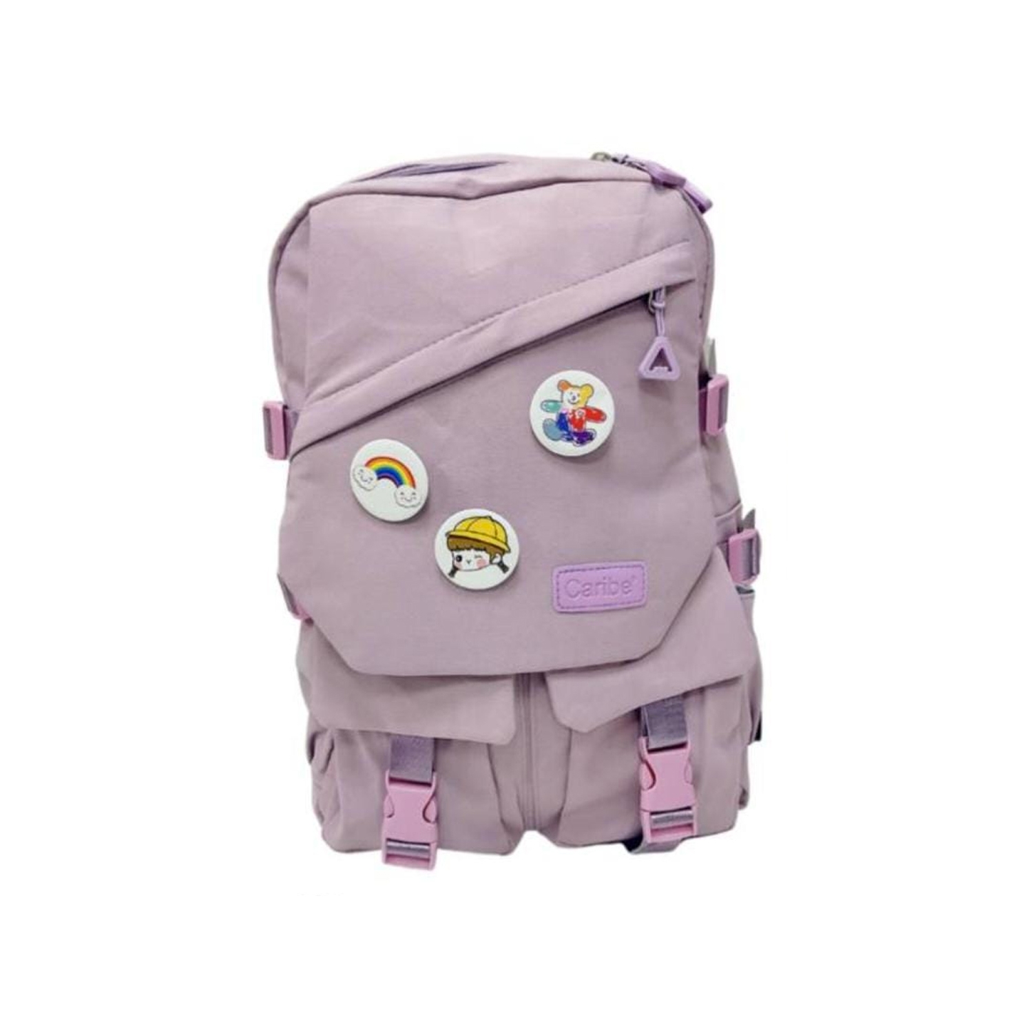Foto 2 pulgar | Mochila Kawaii Korean Style Lila 35 Litros - Venta Internacional