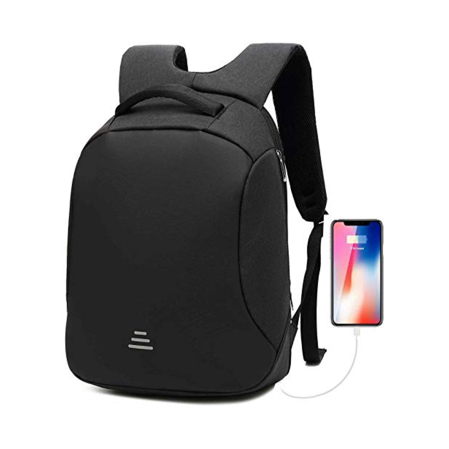 Foto 2 pulgar | Mochila Negra para Laptop-Venta Internacional-Venta Internacional