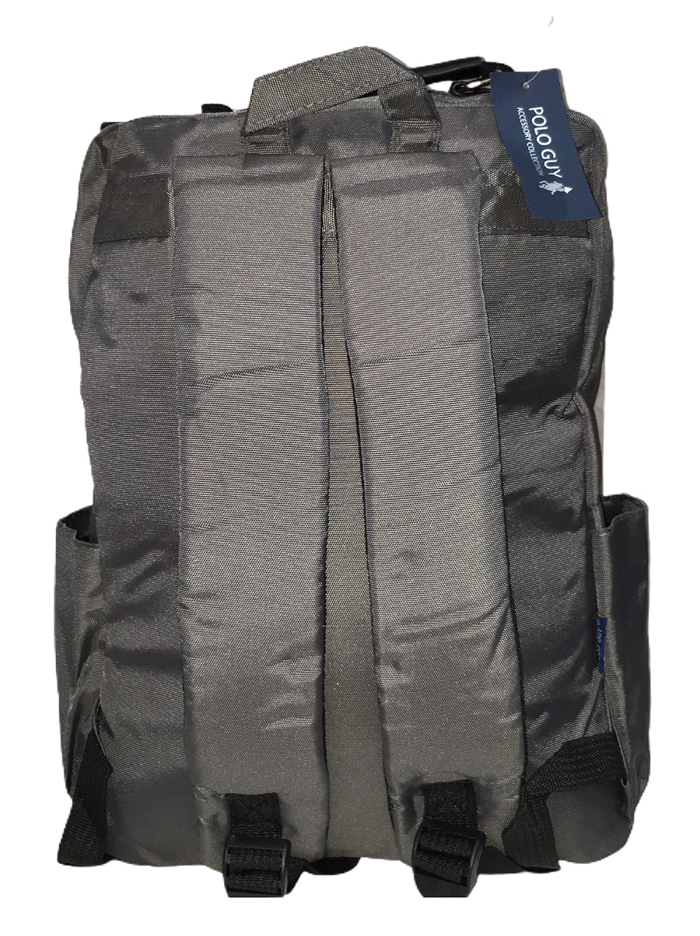 Foto 5 pulgar | Mochila Portalaptop Polo Guy Gris