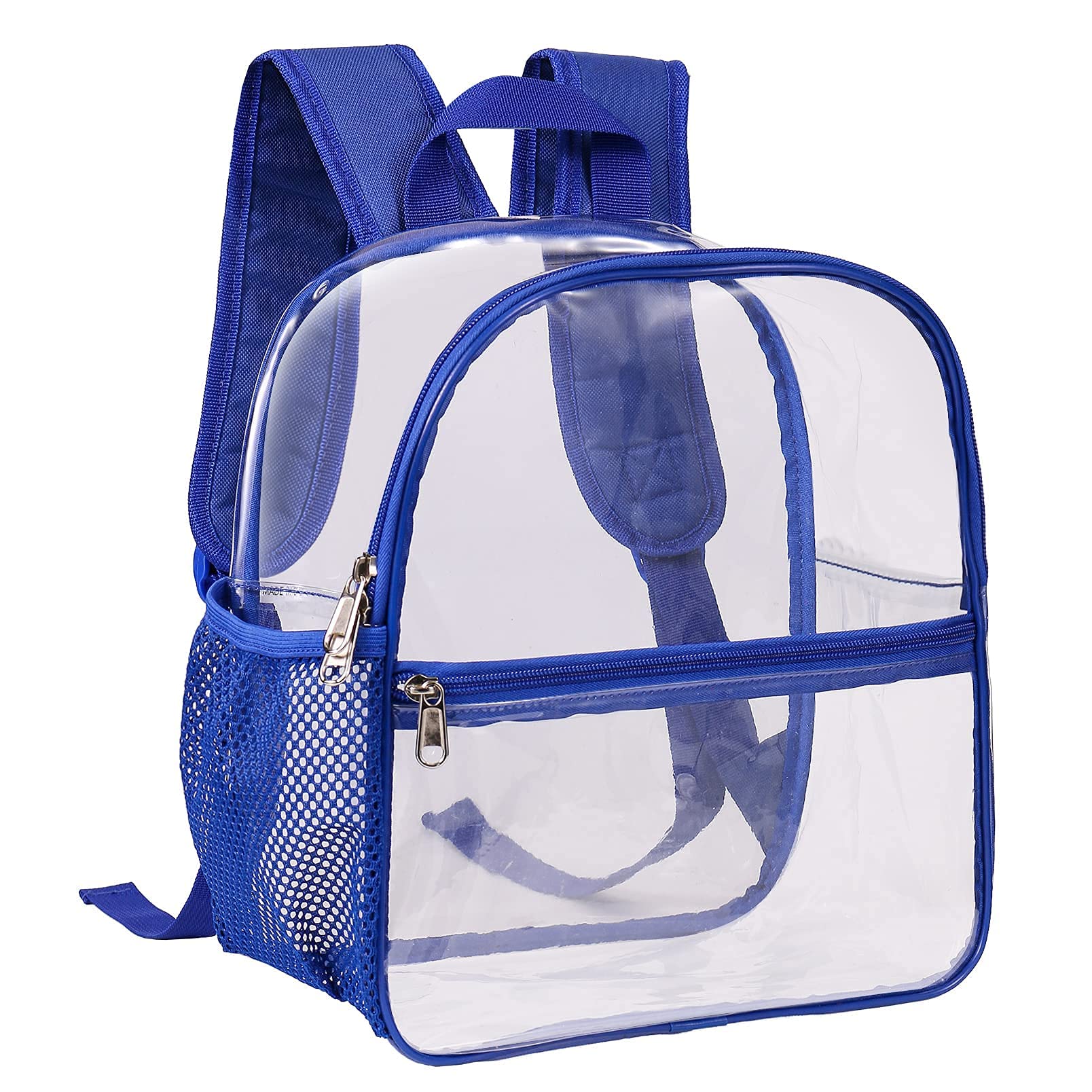 Foto 4 pulgar | Mochila Uspeclare Clear Stadium Approved 30x15x30 Cm Azul - Venta Internacional