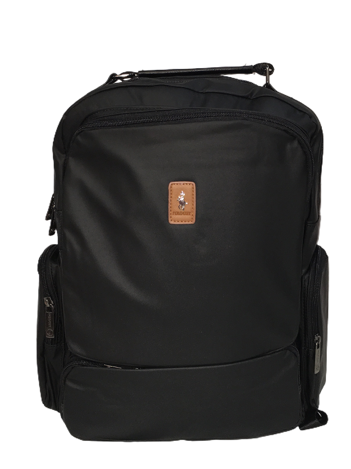 Foto 2 pulgar | Mochila Portalaptop Polo Guy Negro Liso