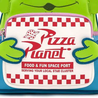 Foto 3 | Mochila Loungefly Disney Toy Story Alien Pizza Planet - Venta Internacional