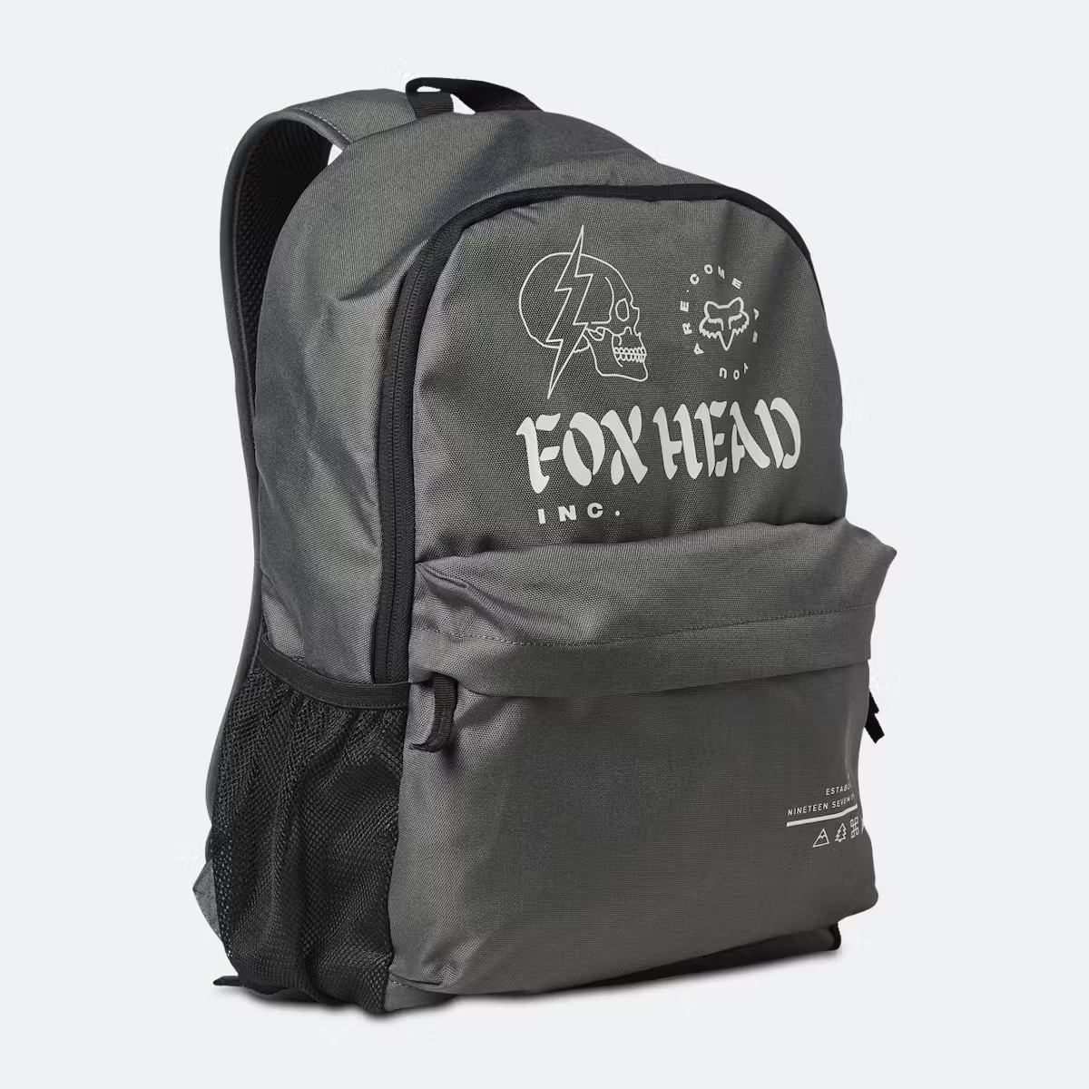 Mochila Fox Unlearned Gris Backpack Unisex