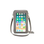 Bolso de Hombro Para Teléfono Celular Ideal Para La Playa - Negro - Venta Internacional