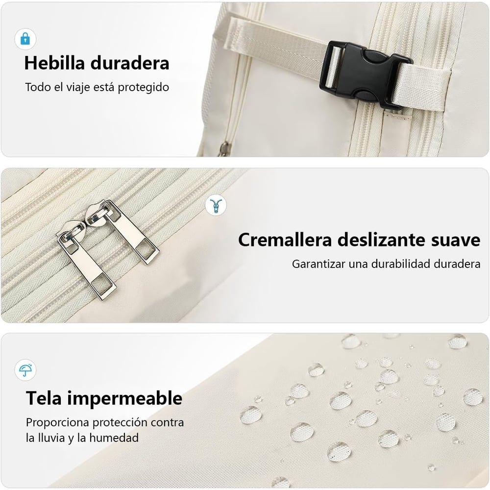 Foto 4 pulgar | Mochila Impermeable con Puerto Usb - Venta Internacional