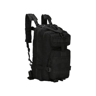 Foto 1 | Mochila Táctica Militar de 30 Litros para Senderismo al Aire Libre Negra - Venta Internacional