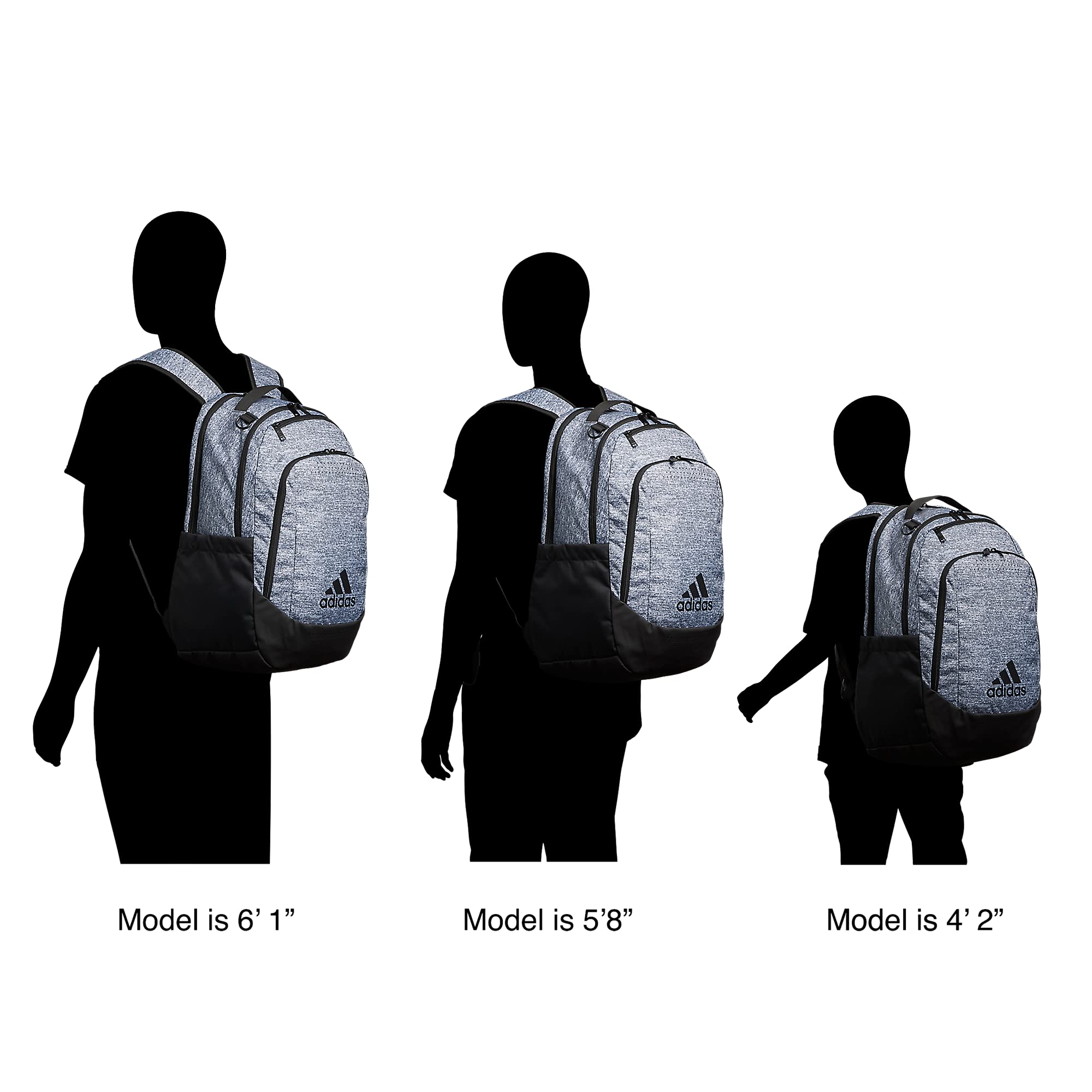 Foto 7 pulgar | Mochila Adidas Defender Team Sports Jersey Gris - Venta Internacional