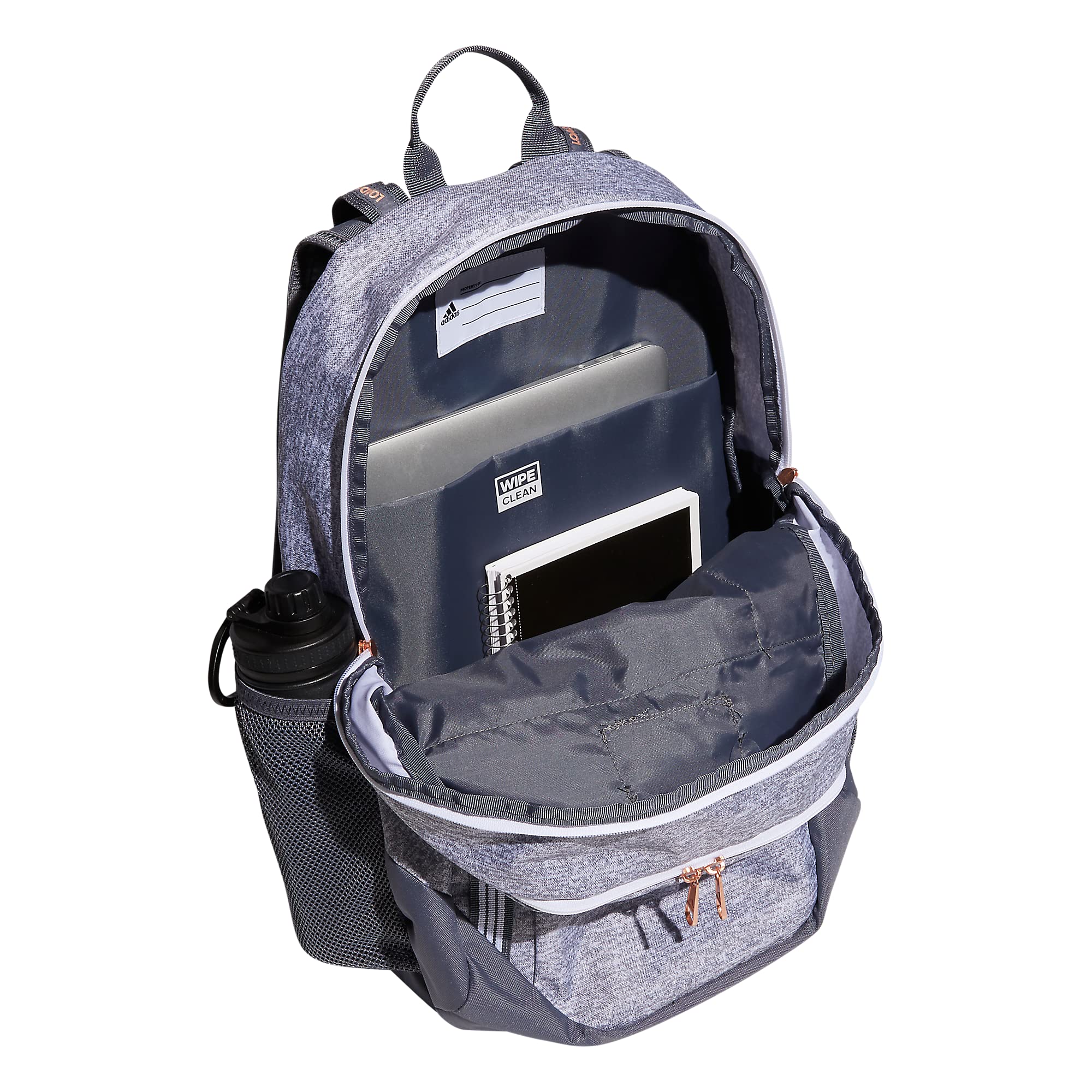 Foto 2 | Mochila Adidas Excel 6 Jersey Gris - Venta Internacional