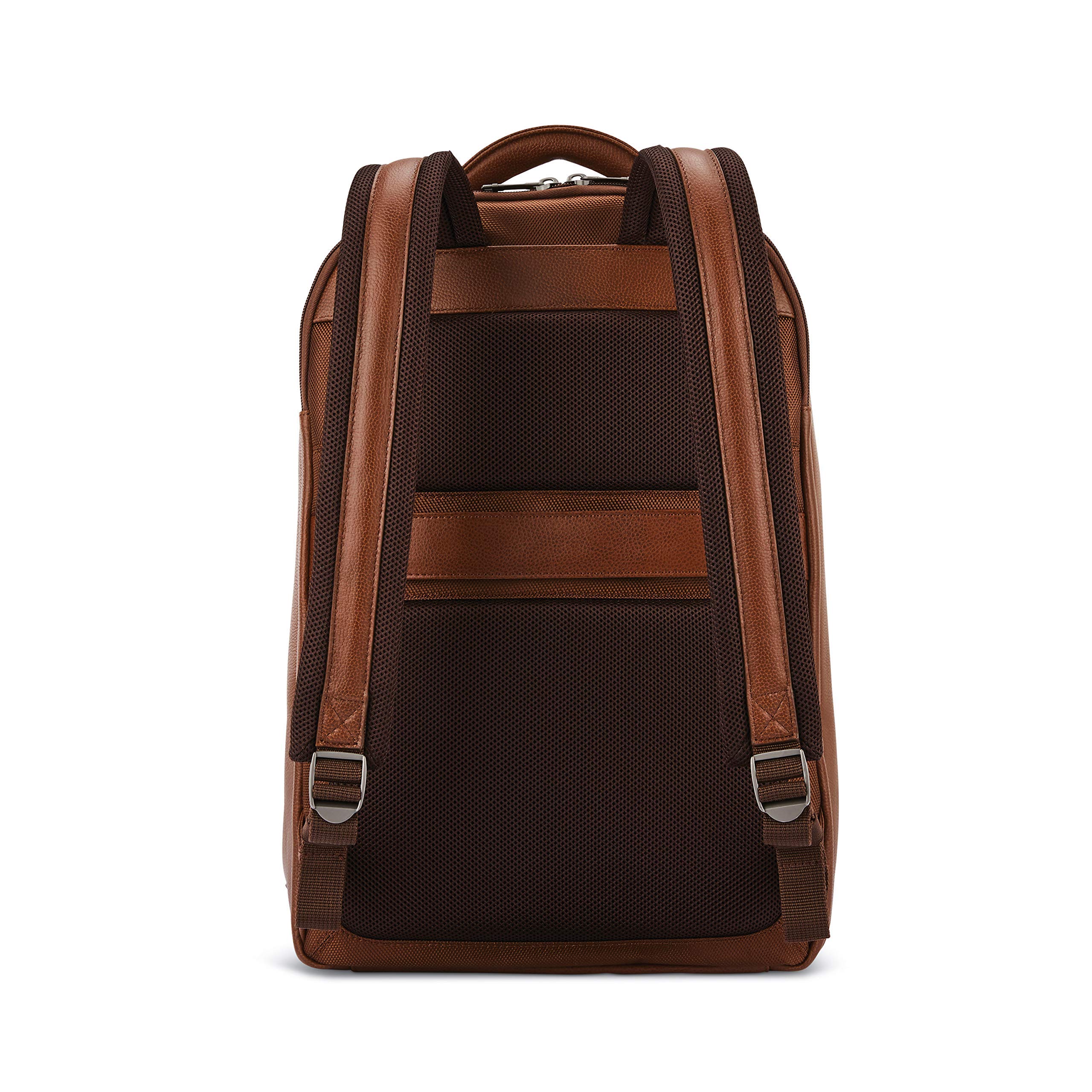 Foto 3 pulgar | Mochila Samsonite Classic Leather Cognac Para Portátil De 15,6 Pulgadas - Venta Internacional.