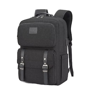 Foto 1 | Mochila Antirrobo Mochila Para Portátil Mochilas De Viaje Negra