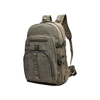 Foto 1 | Mochila Retro Verde-Venta Internacional