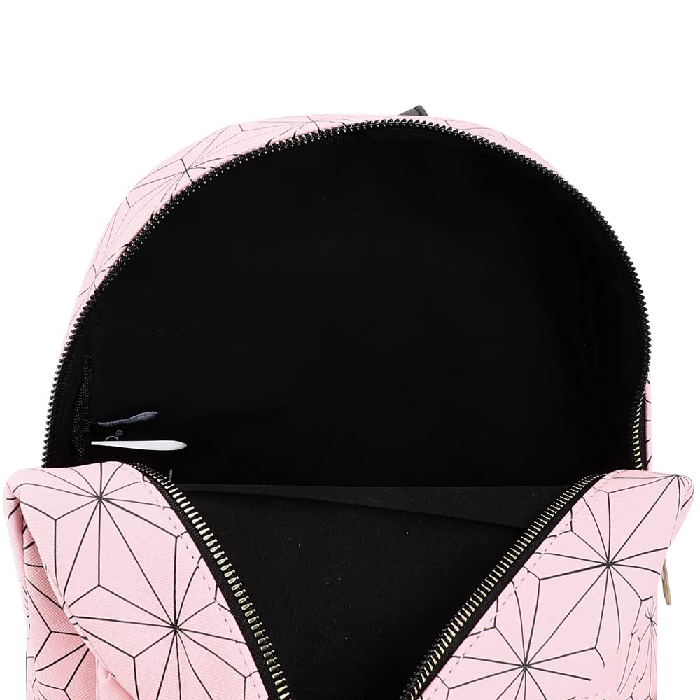 Foto 7 pulgar | Minimochila Bioworld Demon Slayer Nezuko Rosa - Venta Internacional