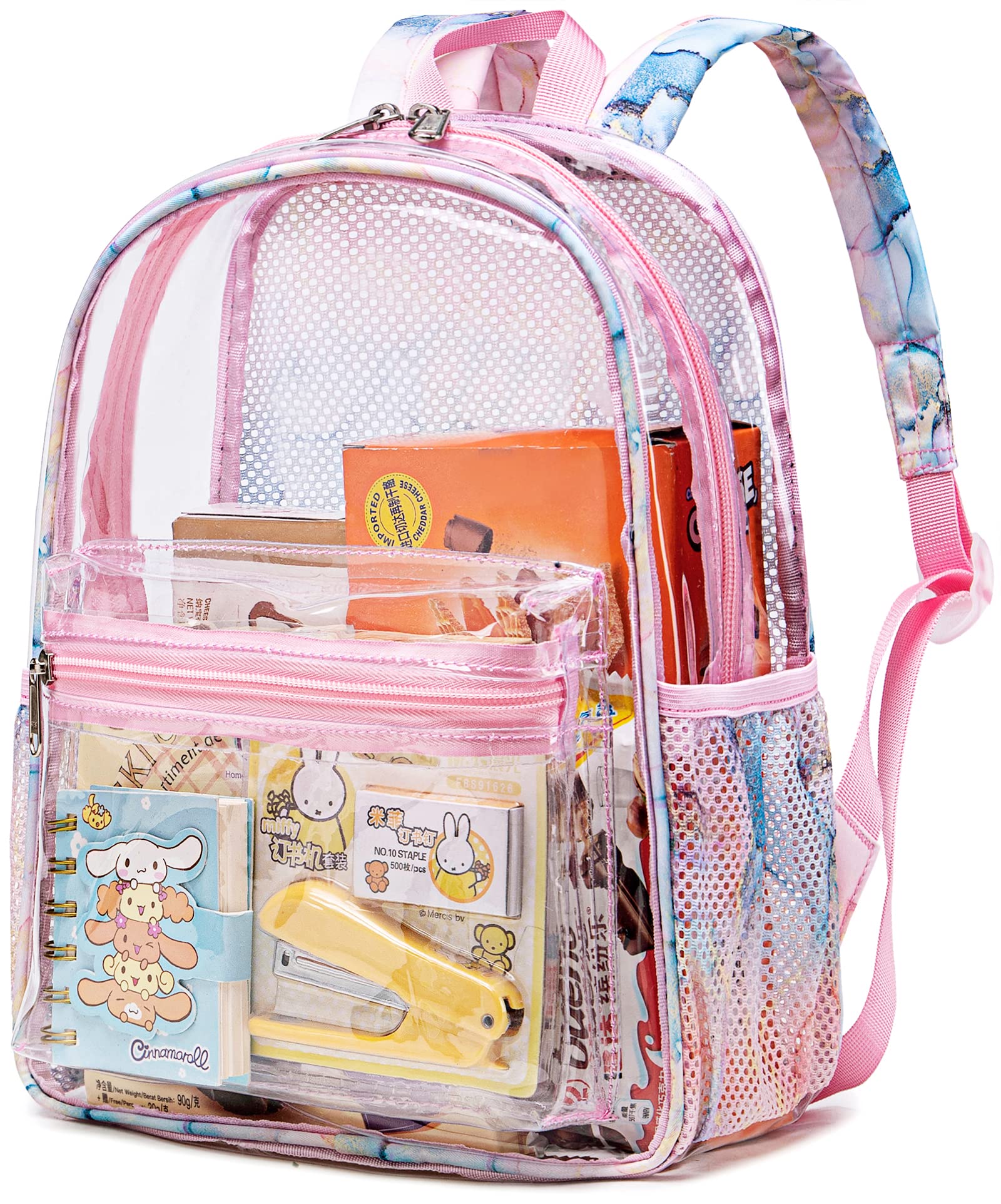 Mochila Btoop Transparente  30 X 30 X 15 Cm Pvc - Venta Internacional