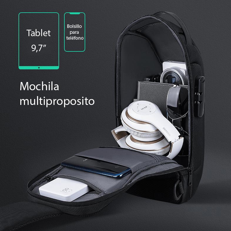 Foto 5 pulgar | Minimochila Bandolera Antirrobo Mark Ryden Viper - Venta Internacional