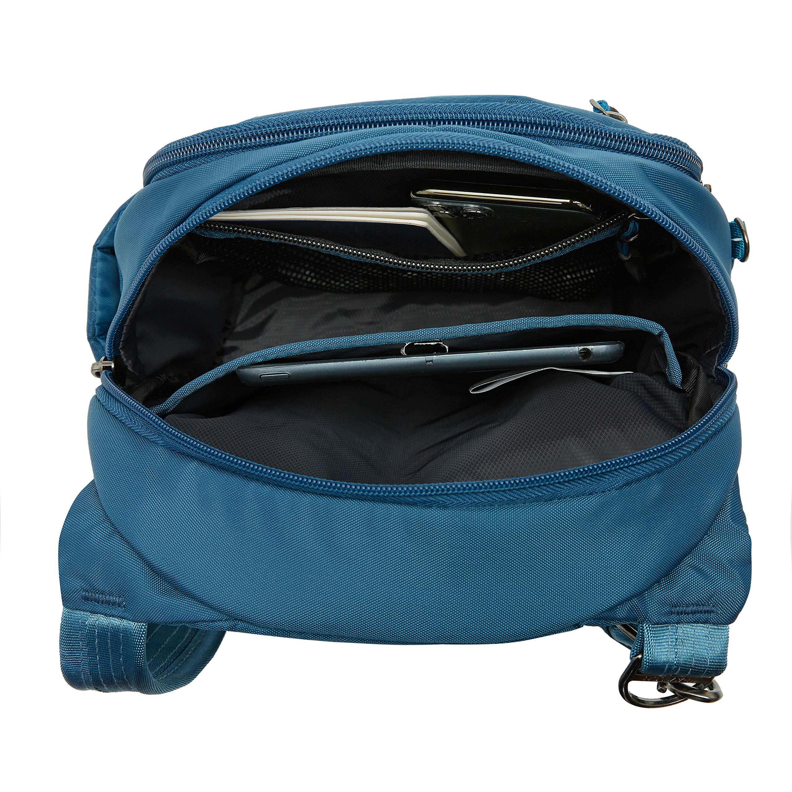 Foto 4 pulgar | Bolsa Travelon Azul-Venta Internacional