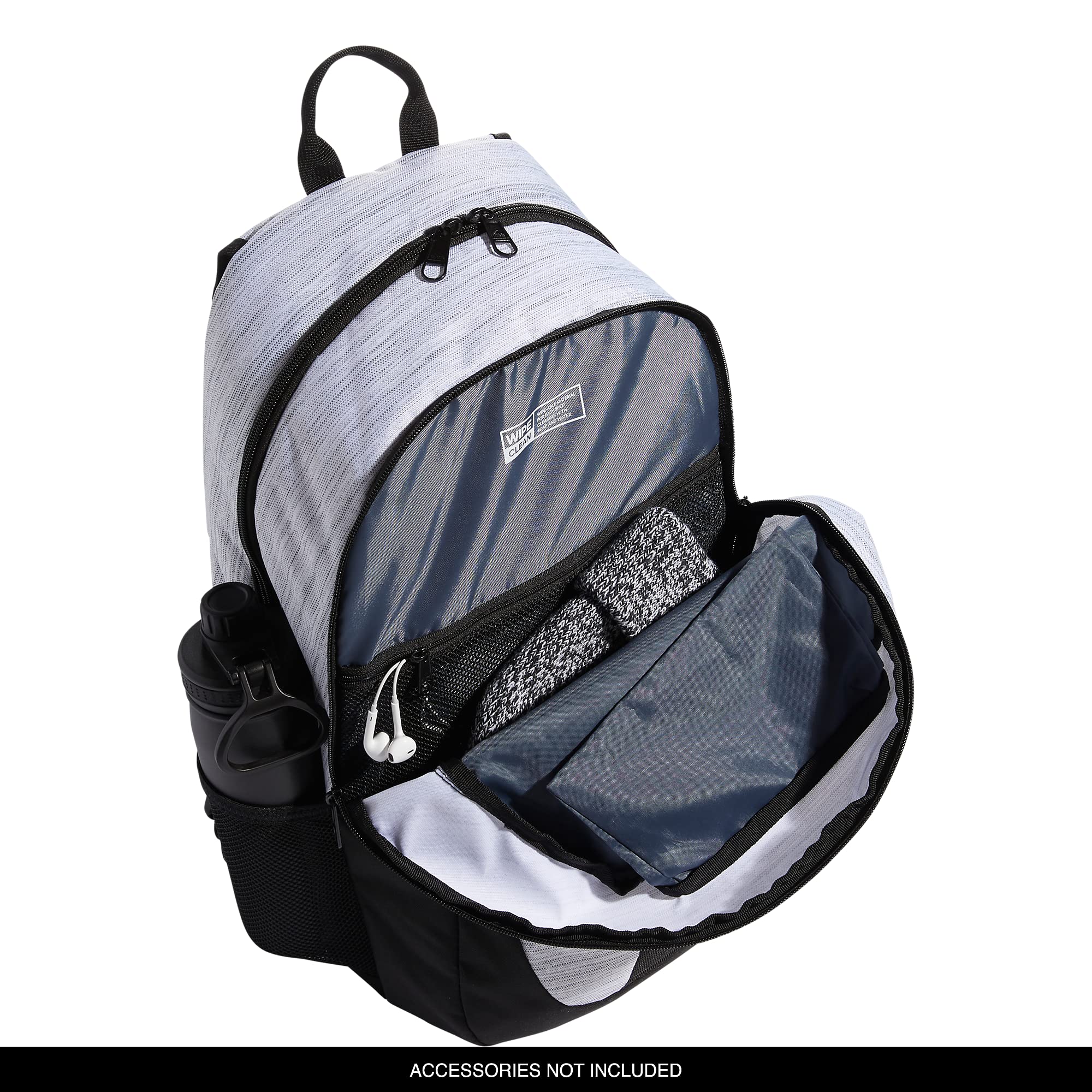 Foto 2 | Mochila Adidas Foundation 6 en Dos Tonos Blanco/negro - Venta Internacional