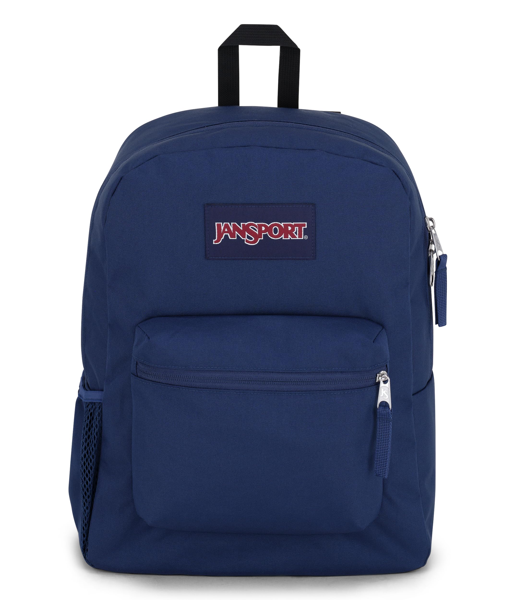 Mochila Jansport Cross Town Azul Marino 17x12,5x6cm Reciclada - Venta Internacional.