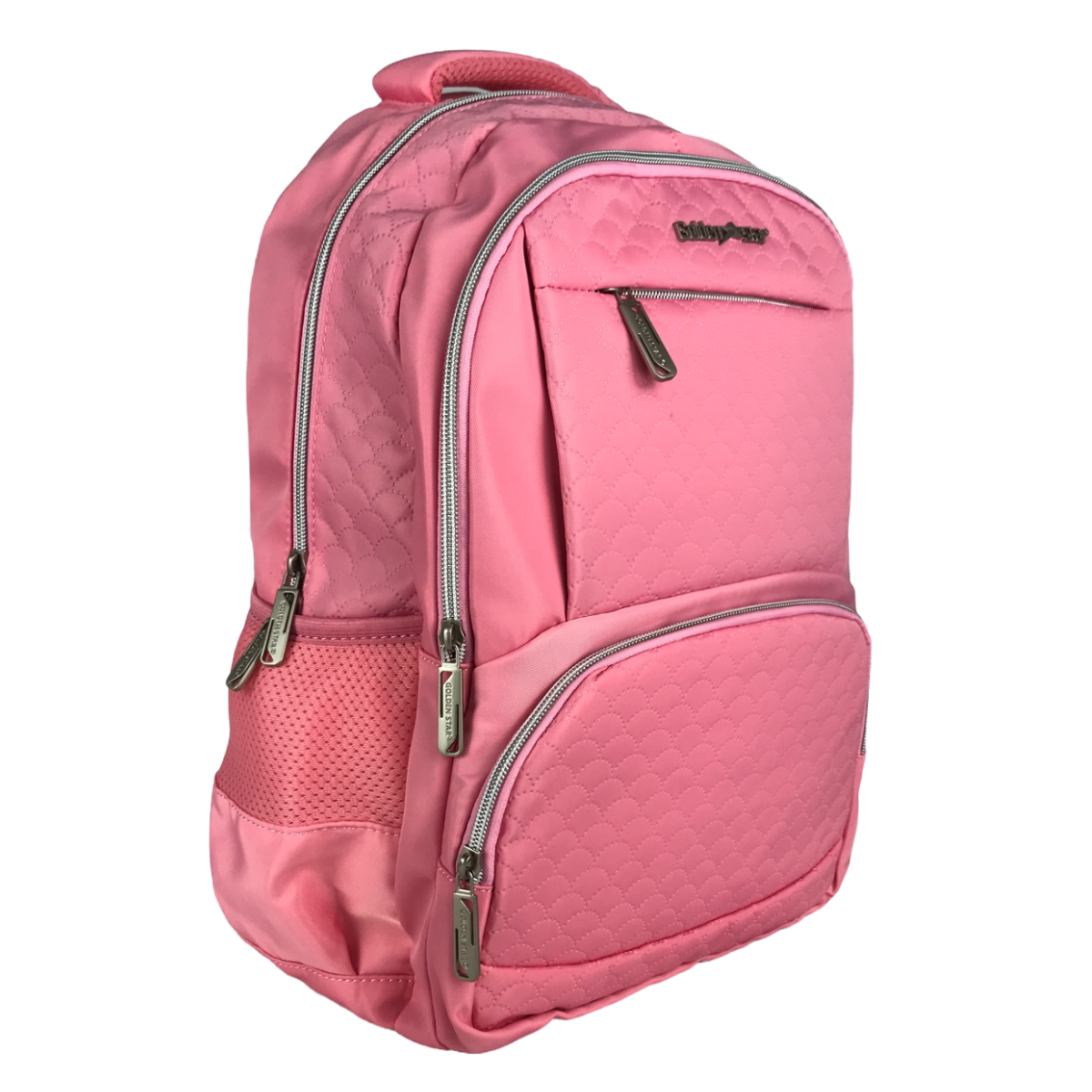 Foto 3 | Mochila Escolar Portalap Golden Star Df-8909 Rosa