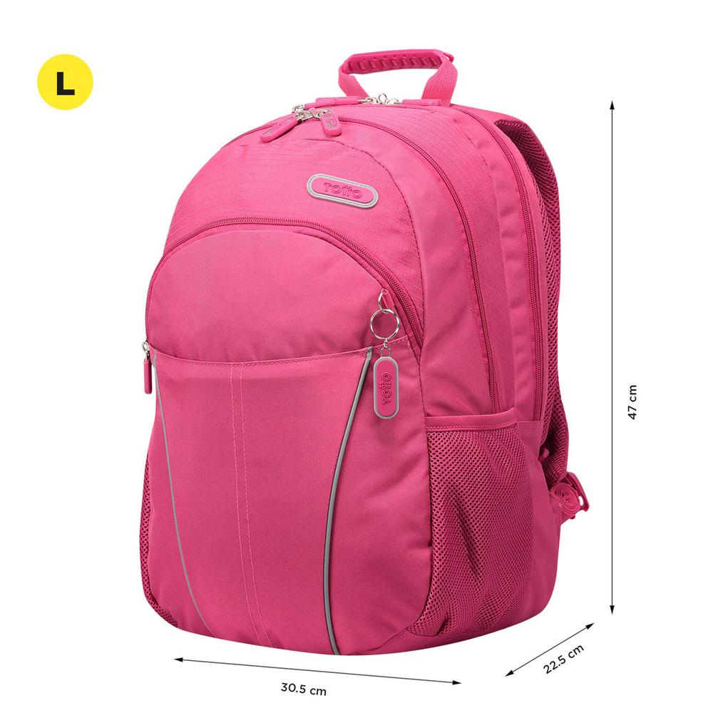 Foto 3 pulgar | Mochila Totto Cambri 2310g-m89 Rosa Rosa