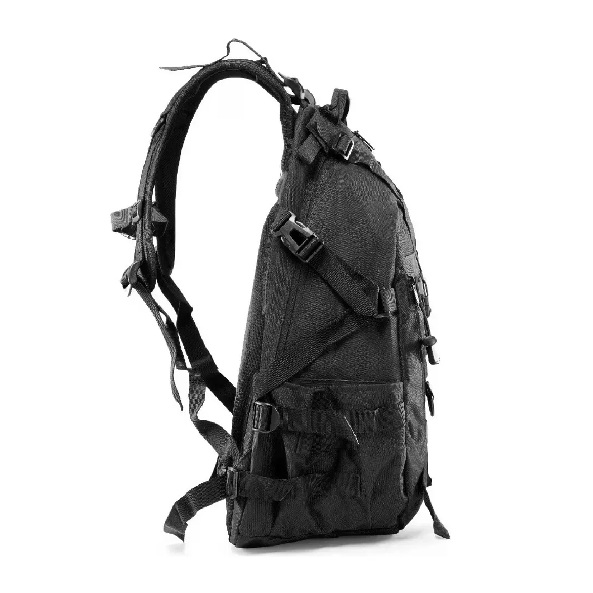 Foto 5 pulgar | Mochila Tactica De Cámping Impermeable Gran Capacidad 45l Negro