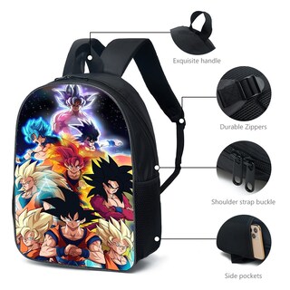 Foto 3 | Mochila Escolar Anime Dragonball - Venta Internacional