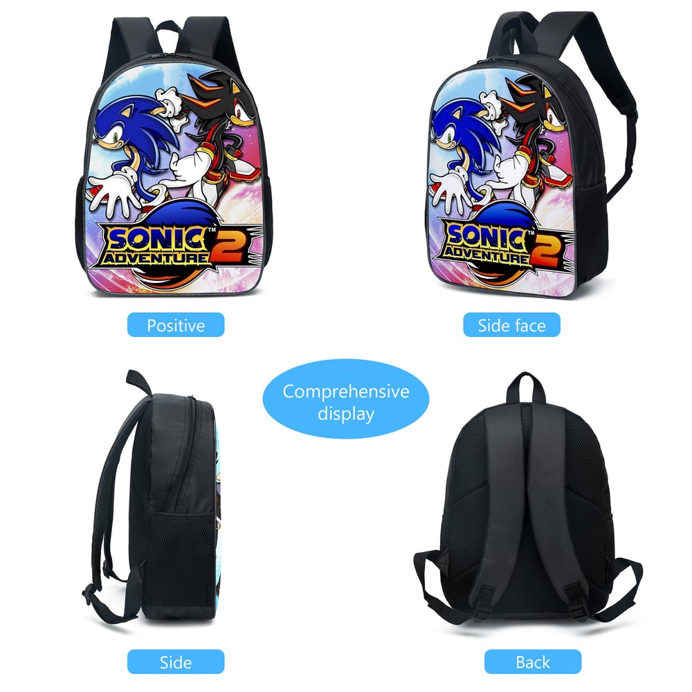 Foto 4 pulgar | Mochila con Lonchera y Lapicera Sonic-Venta Internacional