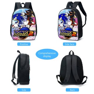 Foto 3 | Mochila con Lonchera y Lapicera Sonic-Venta Internacional