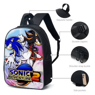 Foto 4 | Mochila con Lonchera y Lapicera Sonic-Venta Internacional