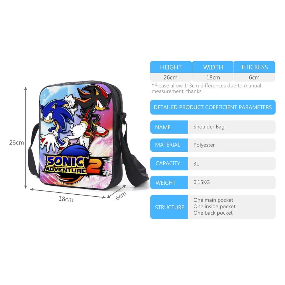 Foto 7 pulgar | Mochila con Lonchera y Lapicera Sonic-Venta Internacional