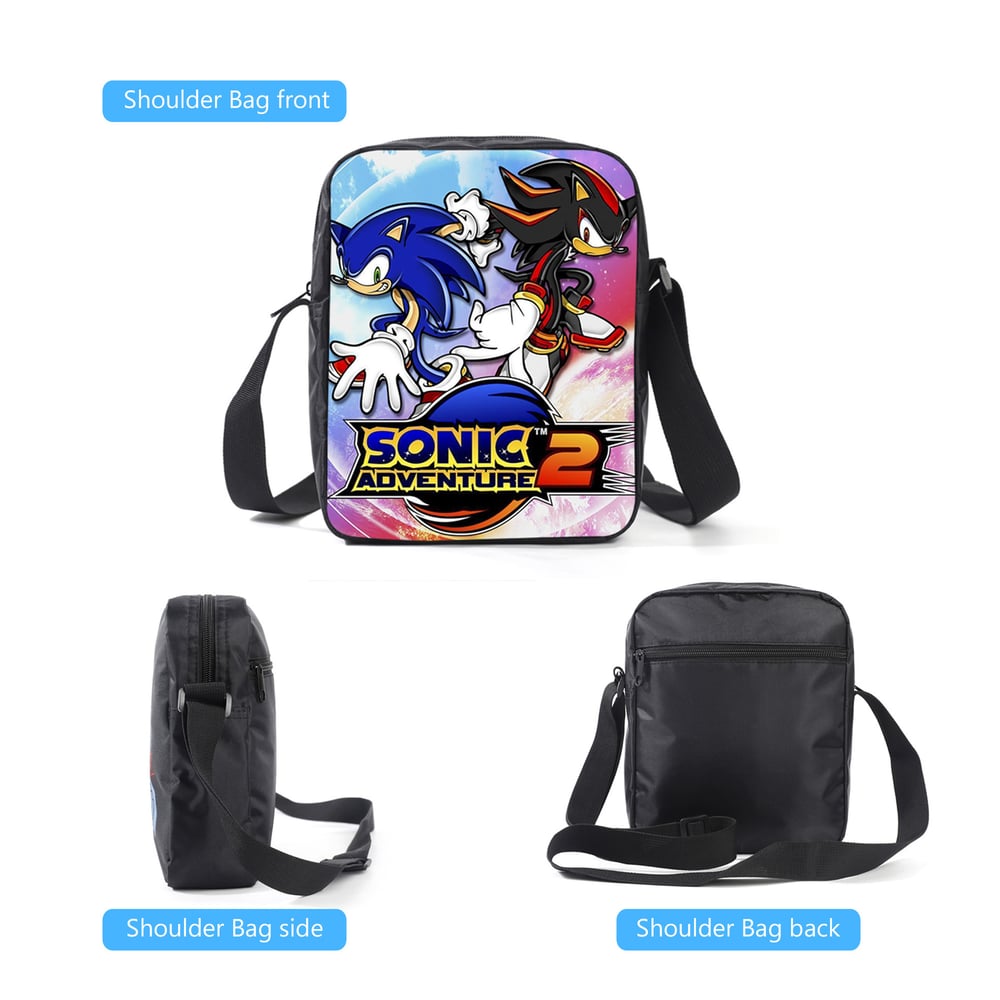 Foto 8 pulgar | Mochila con Lonchera y Lapicera Sonic-Venta Internacional