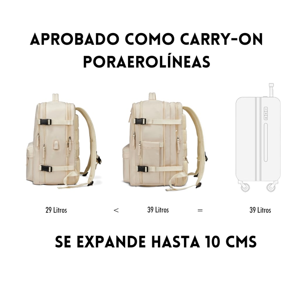 Foto 4 pulgar | Maleta de Viaje Impermeable 29 - 39 L Royal Xclusive - Venta Internacional