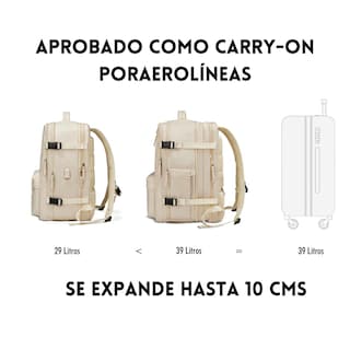 Foto 3 | Maleta de Viaje Impermeable 29 - 39 L Royal Xclusive - Venta Internacional