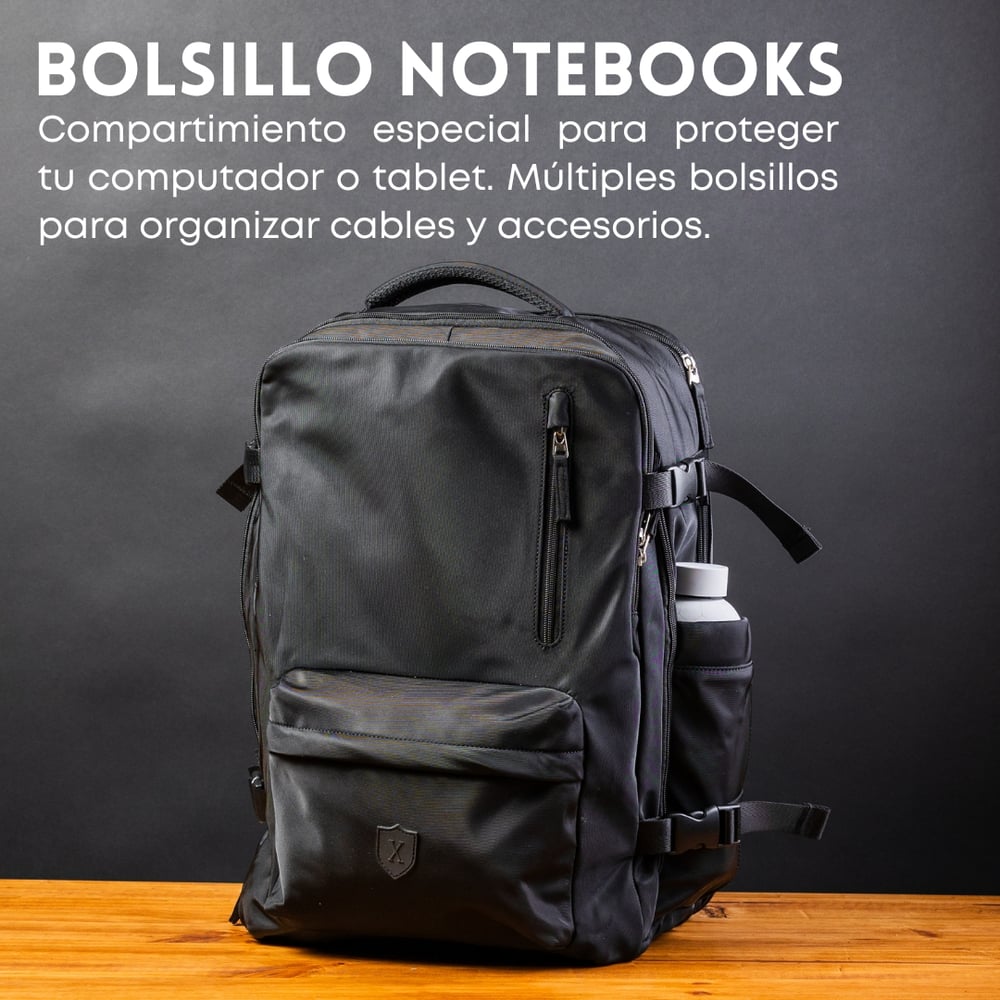 Foto 7 pulgar | Maleta de Viaje Impermeable 29 - 39 L Royal Xclusive - Venta Internacional