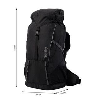 Foto 2 | Mochila De Campismo Totto Summit 45 2310-n01l Negro Negro