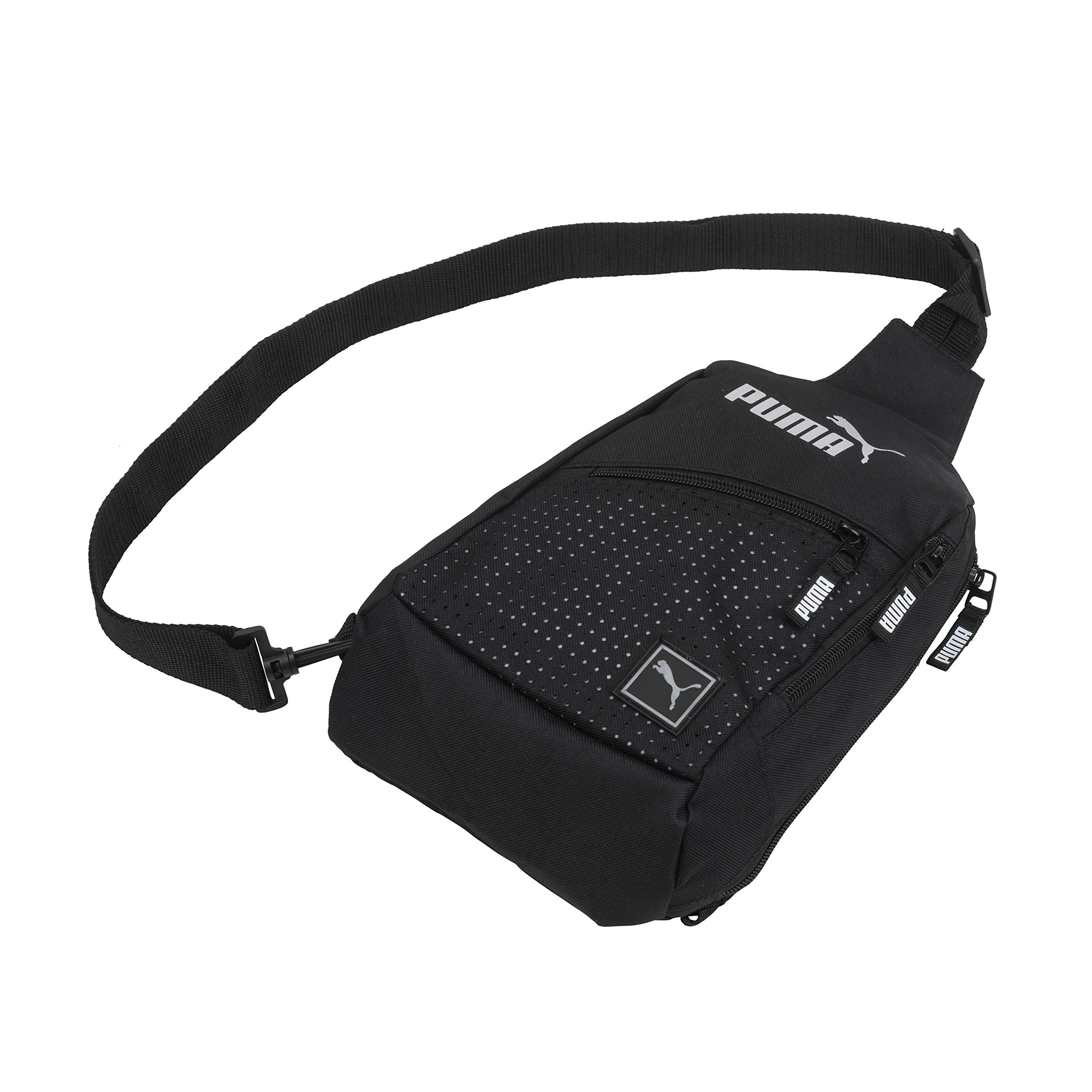 Foto 3 | Mochila Puma Evercat Sidewall Sling Negra - Venta Internacional