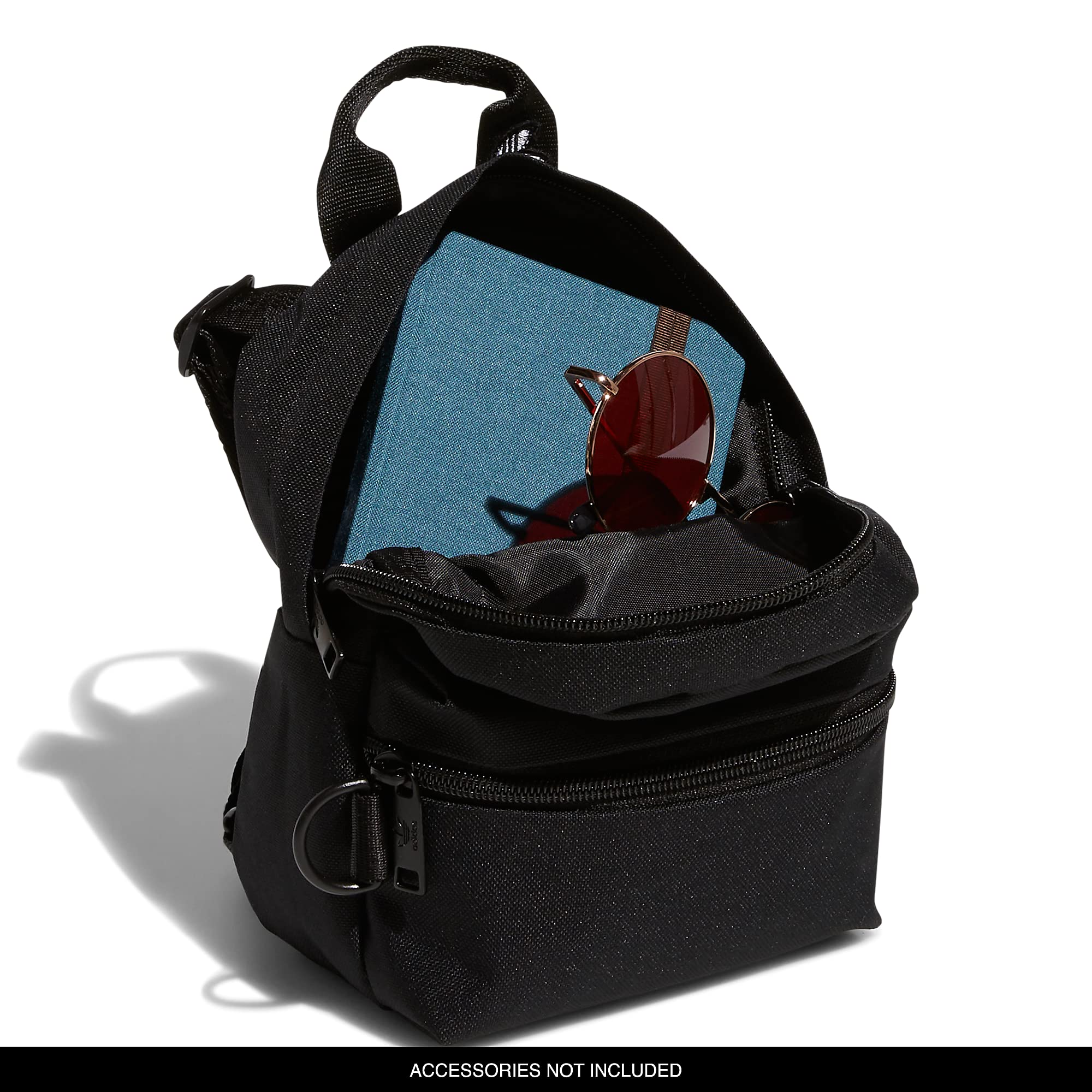 Foto 2 | Mochila Adidas Originals Trefoil 2.0 Mini Negro/blanco - Venta Internacional.