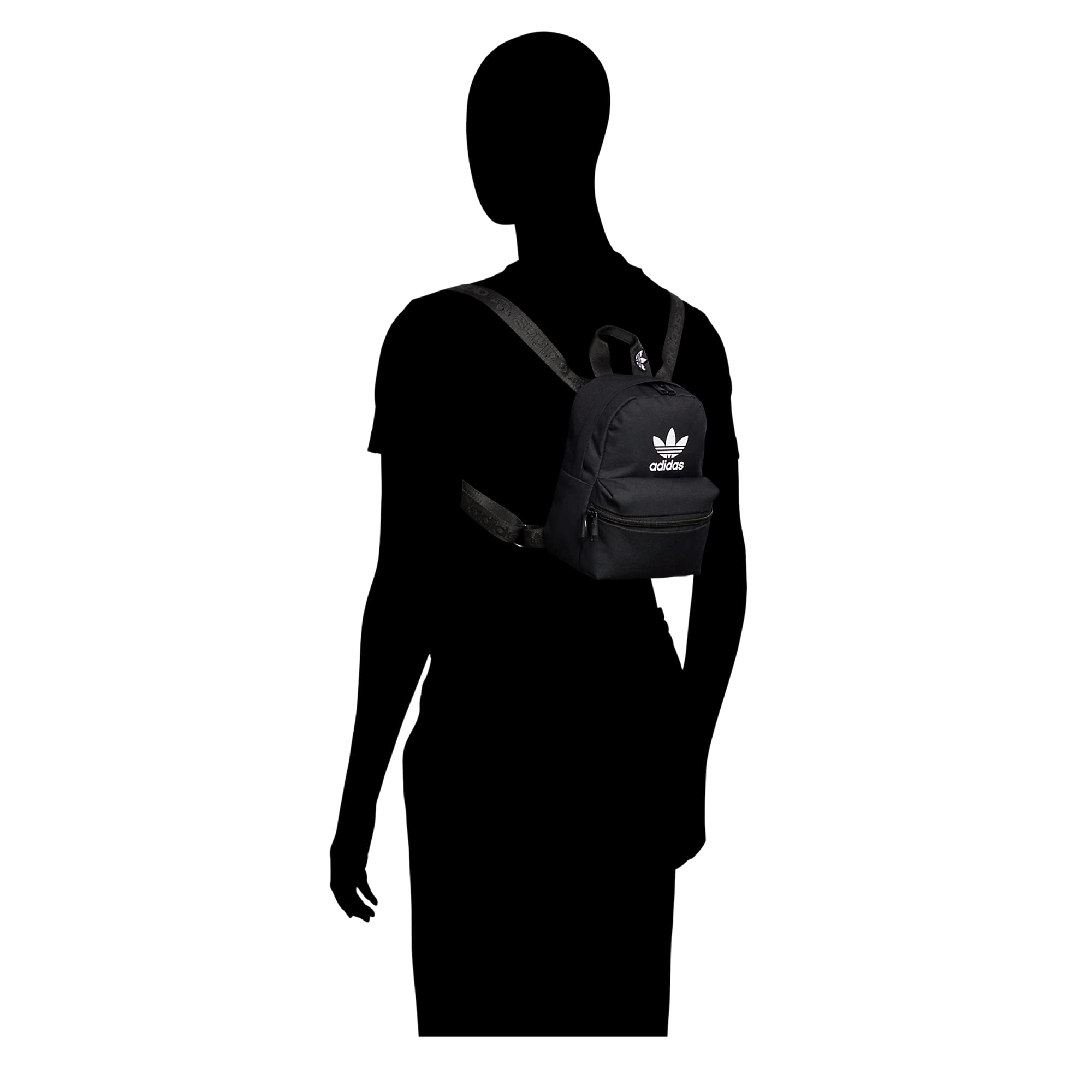 Foto 6 pulgar | Mochila Adidas Originals Trefoil 2.0 Mini Negro/blanco - Venta Internacional.