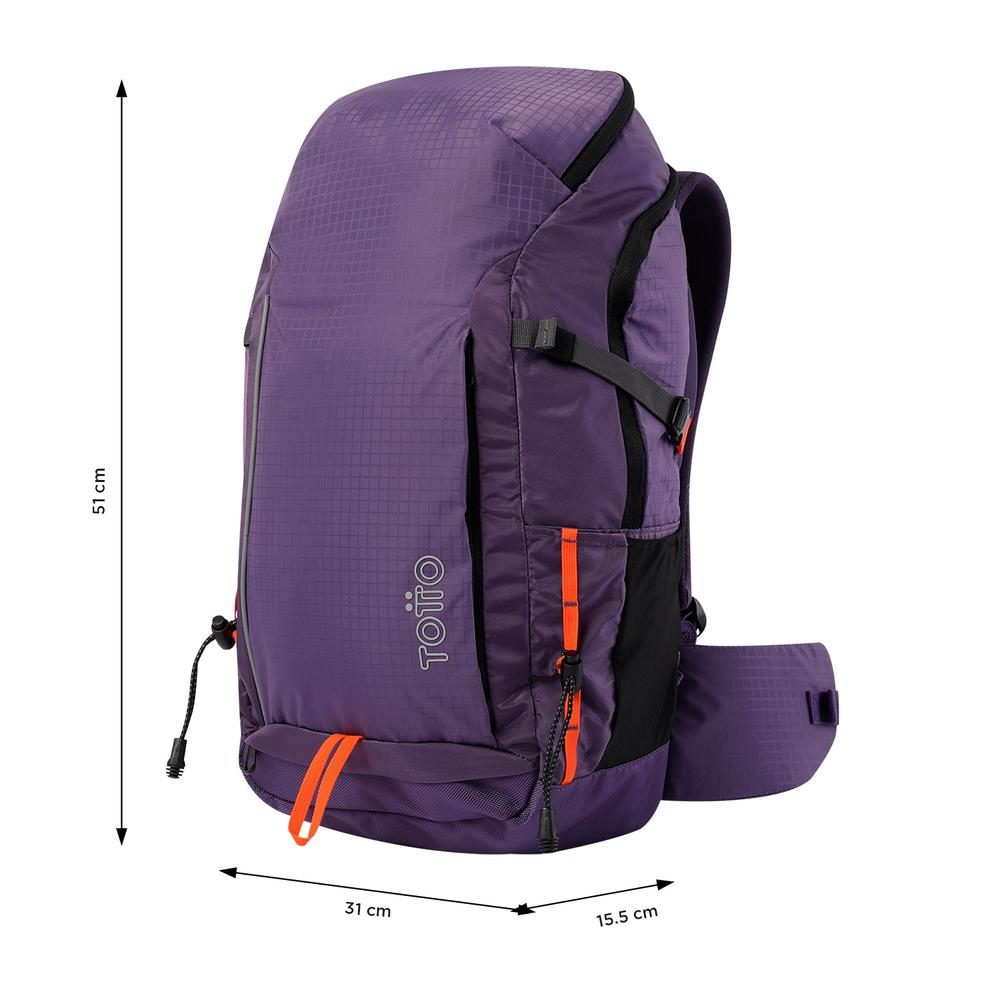 Foto 3 pulgar | Mochila De Campismo Totto Summit 20 2310-m4rl Morado Purpura