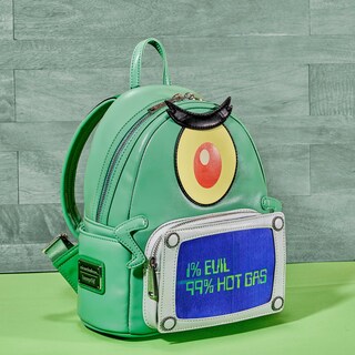 Foto 5 | Minimochila Loungefly Spongebob Squarepants Plankton Lenticular - Venta Internacional