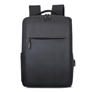 Foto 2 | Mochila Impermeable para Portátil con Puerto Usb Gris - Venta Internacional
