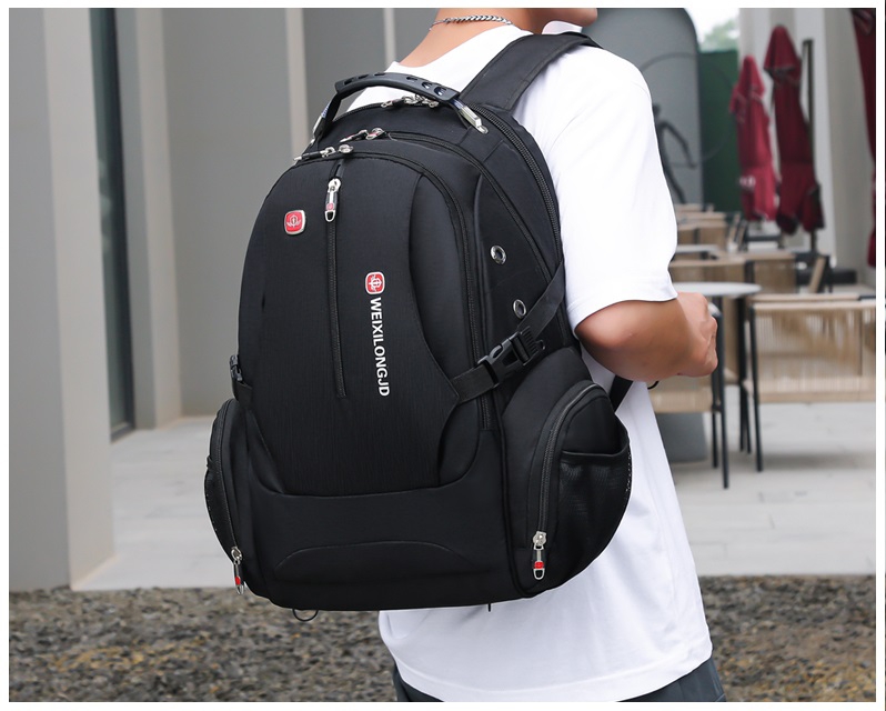 Foto 8 pulgar | Mochila Multifuncional Impermeable para Portátil de 39 Litros con Puerto USB - Venta Internacional