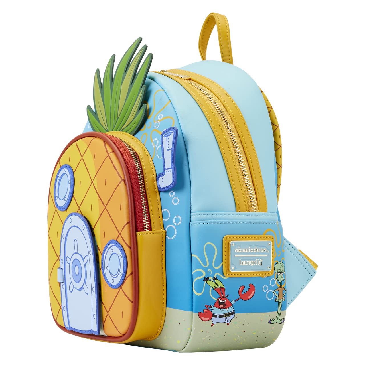 Foto 4 pulgar | Minimochila Loungefly Nickelodeon Spongebob Pineapple House - Venta Internacional