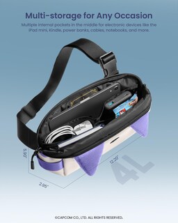 Foto 3 | Bolso Bandolera Tomtoc Palamute Edc Monster Hunter 4l Resistente Al Agua - Venta Internacional