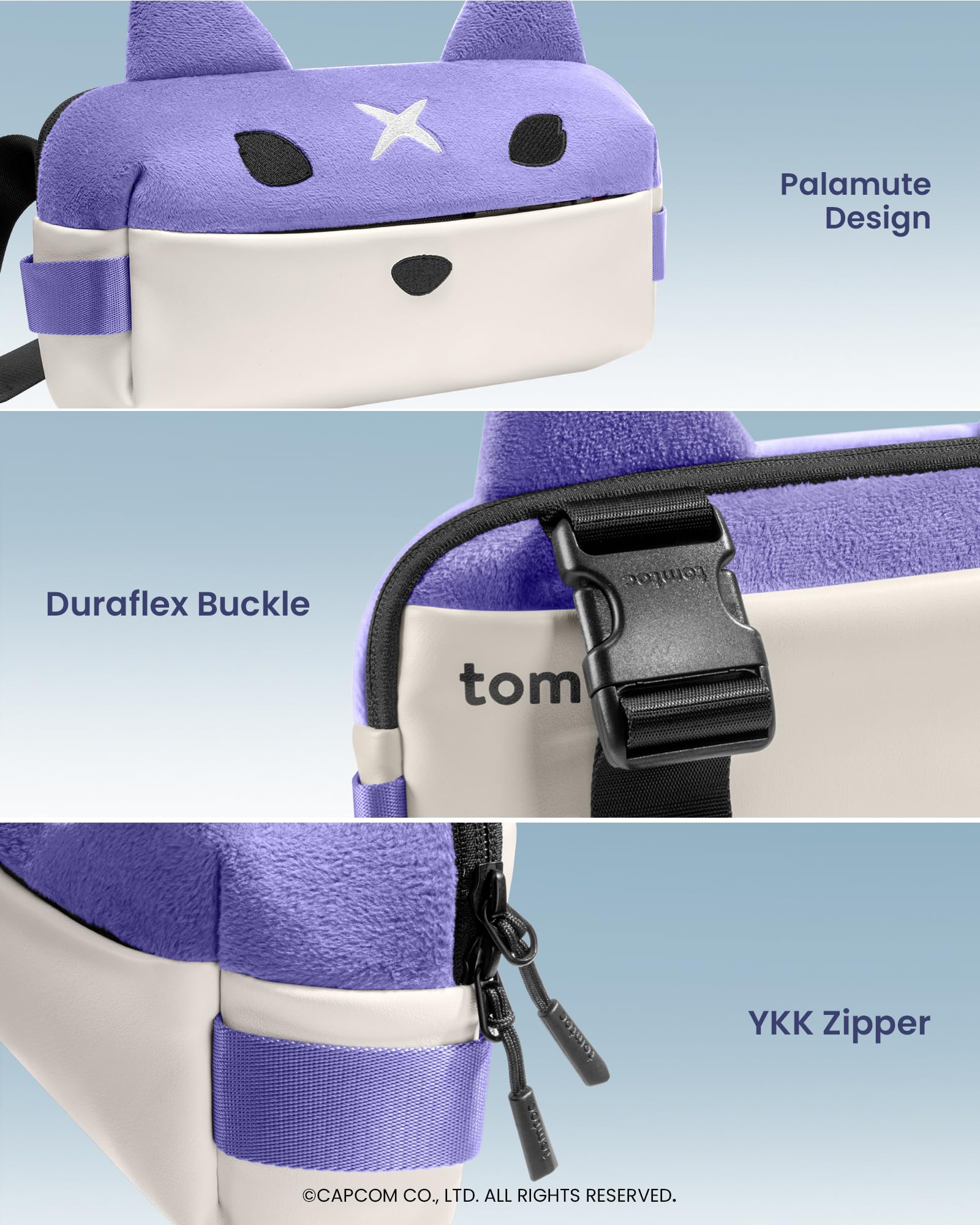 Foto 7 pulgar | Bolso Bandolera Tomtoc Palamute Edc Monster Hunter 4l Resistente Al Agua - Venta Internacional